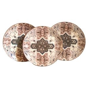 Spring Shop Aloe Vera Collection Gray Brown Pink Ceramic Small Plates